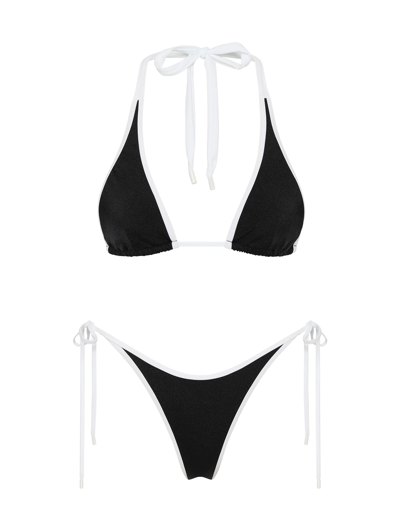DARA - JETT Black Triangle Bikini Set
