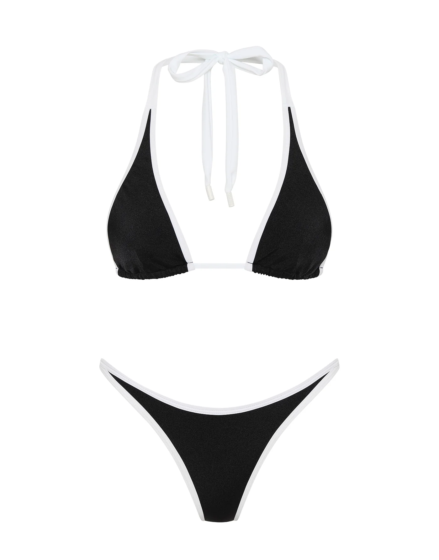 DARA - JETT Black Triangle Bikini Set - Image 6