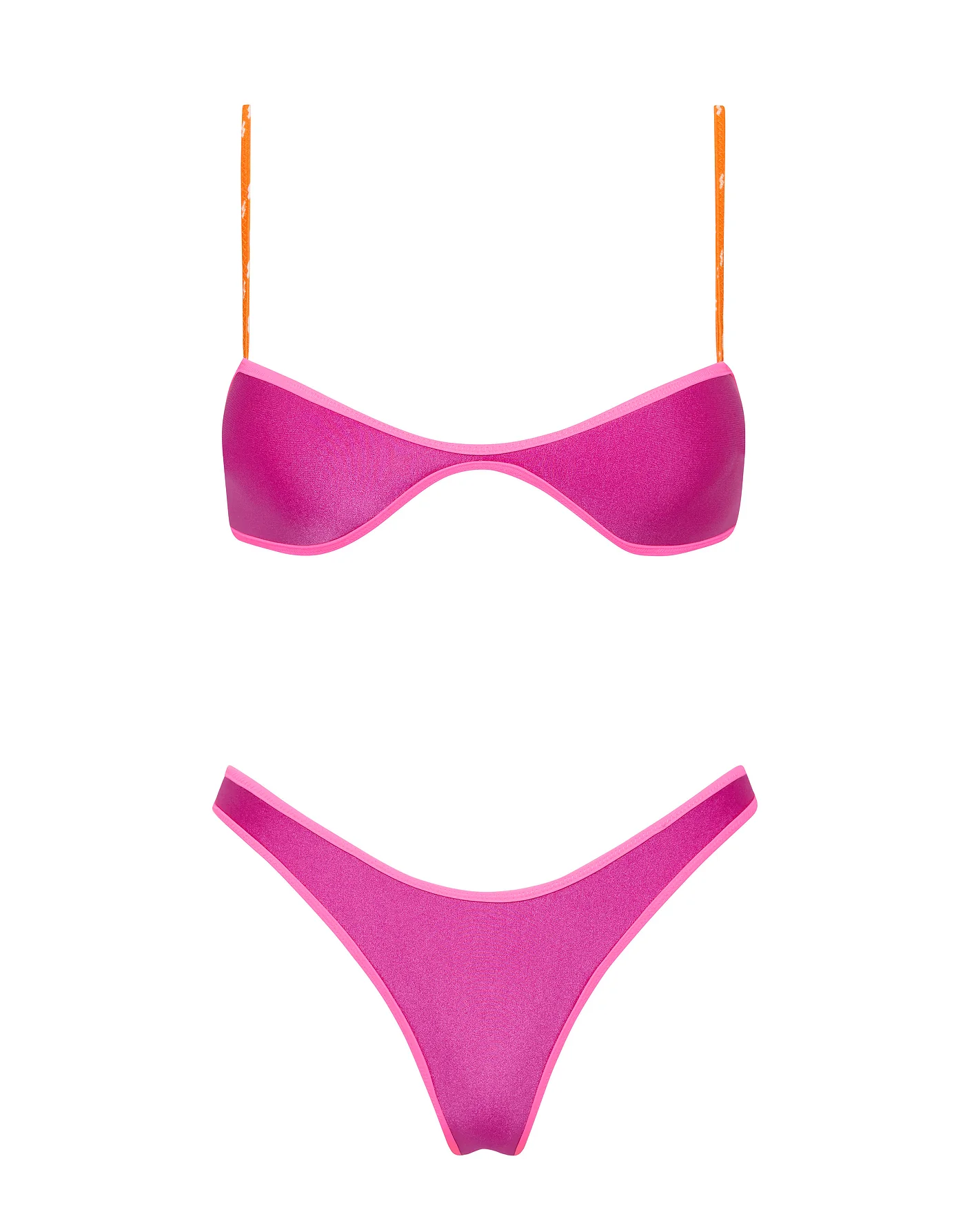 ESTE - PIGI Neoprene Scoop Crop Bikini Set - Image 6