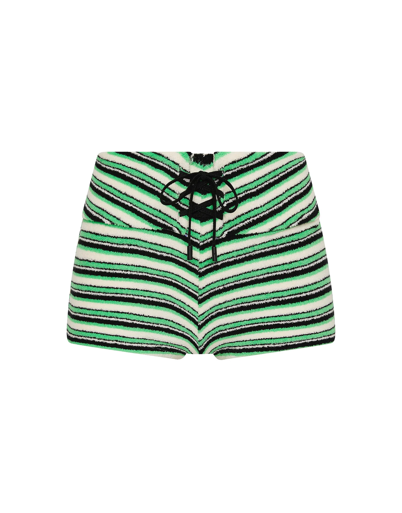 FREDY - MINT SLICE STRIPE Terry Towelling Short