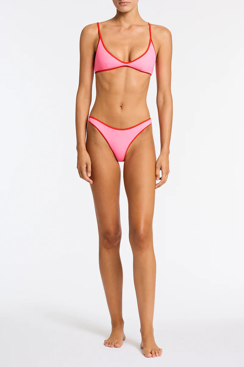 MAIA - DORE Pink Scoop Bikini Set - Image 2