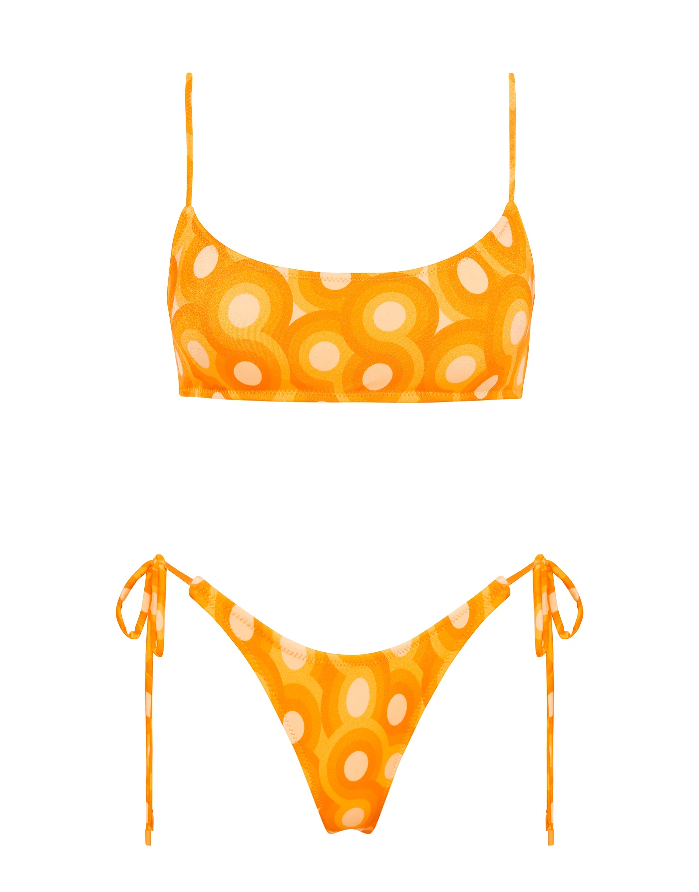 MICA - TANGERINE Scoop Bikini Set - Image 7