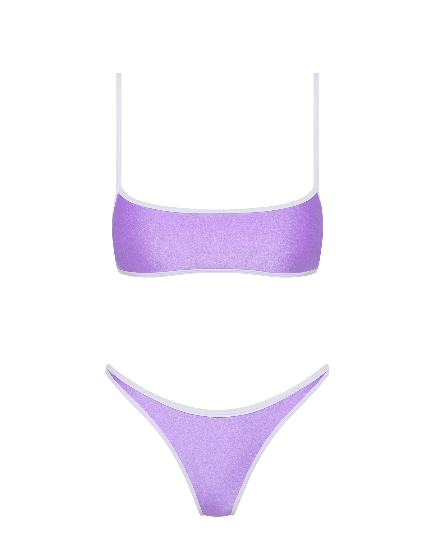 MIMA - GRAPE Neoprene Crop Bikini Set