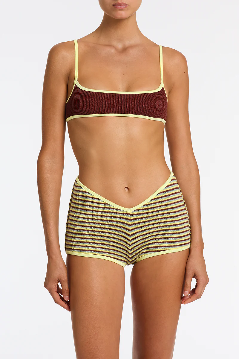 RICHI - BUTTER CROCHET STRIPE Short - Image 3
