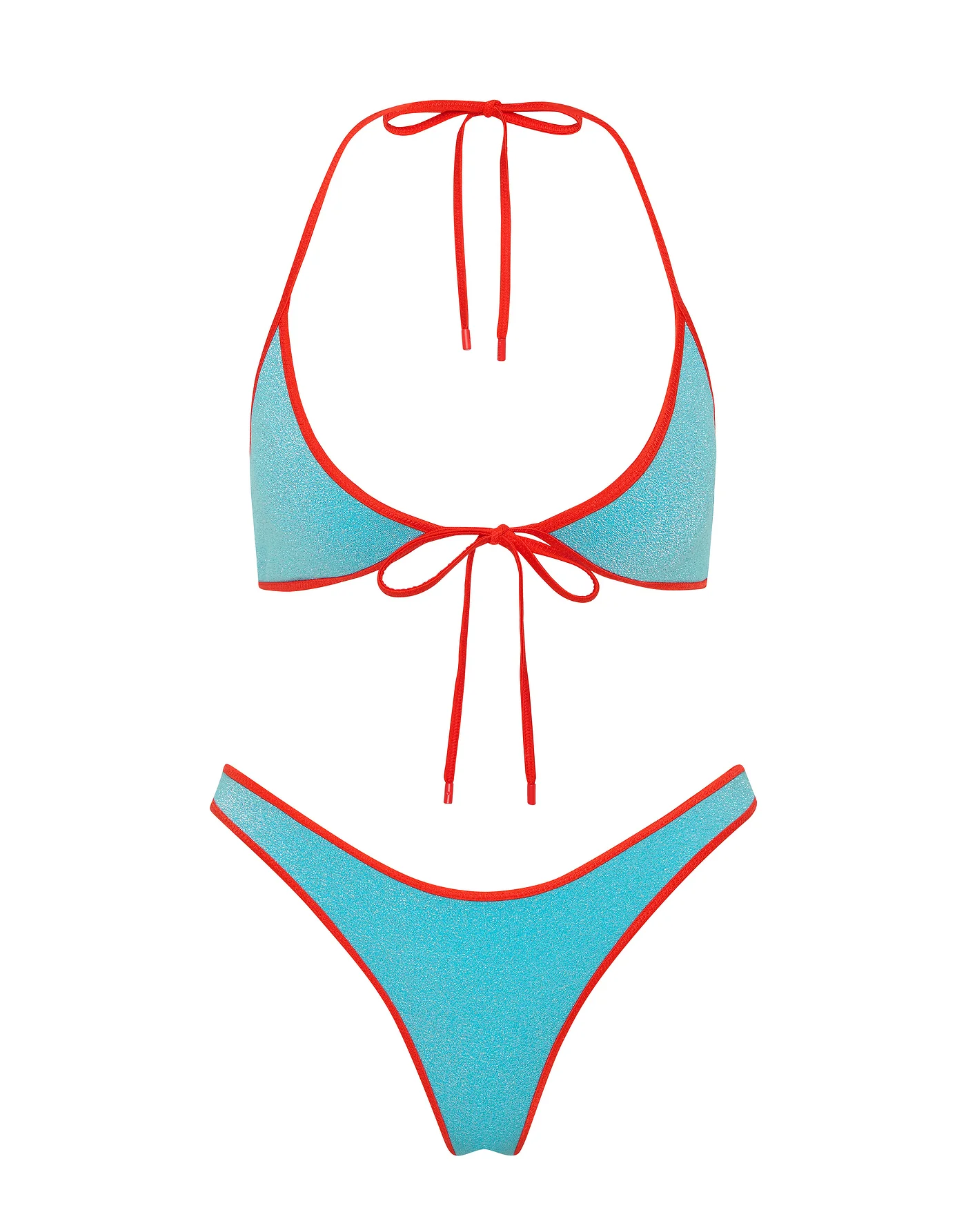 SOFI - AZURE SPARKLE Halter Bikini Set - Image 6