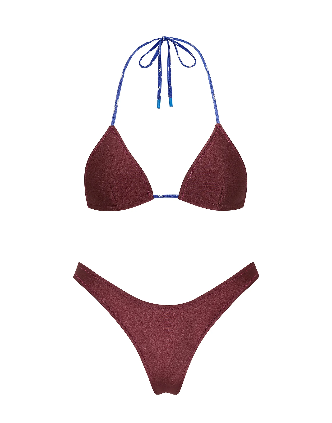 VINCA - FARO Neoprene Triangle Bikini Set - Image 6