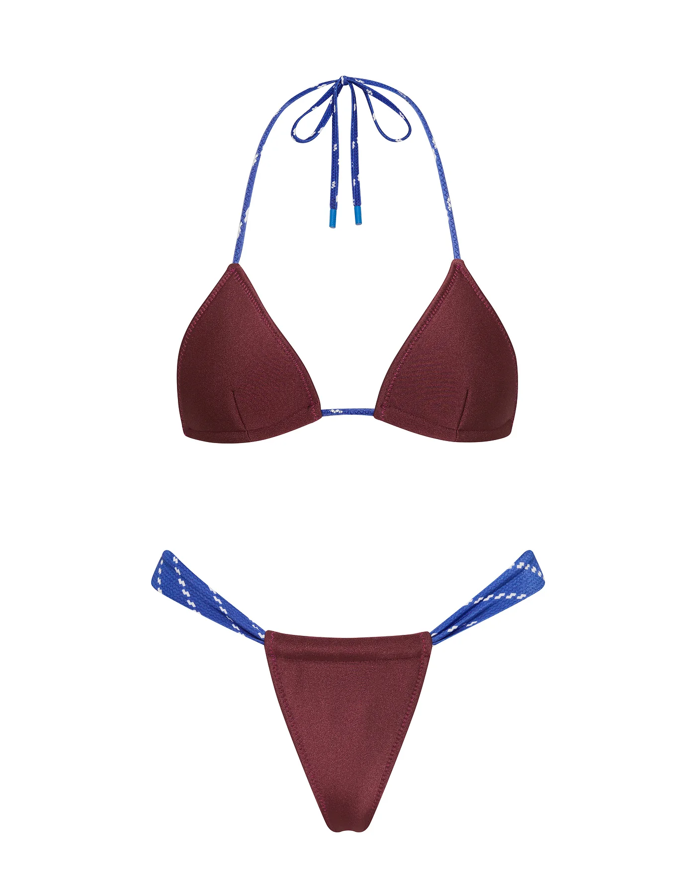 VINCA - FARO Neoprene Triangle Bikini Set - Image 9