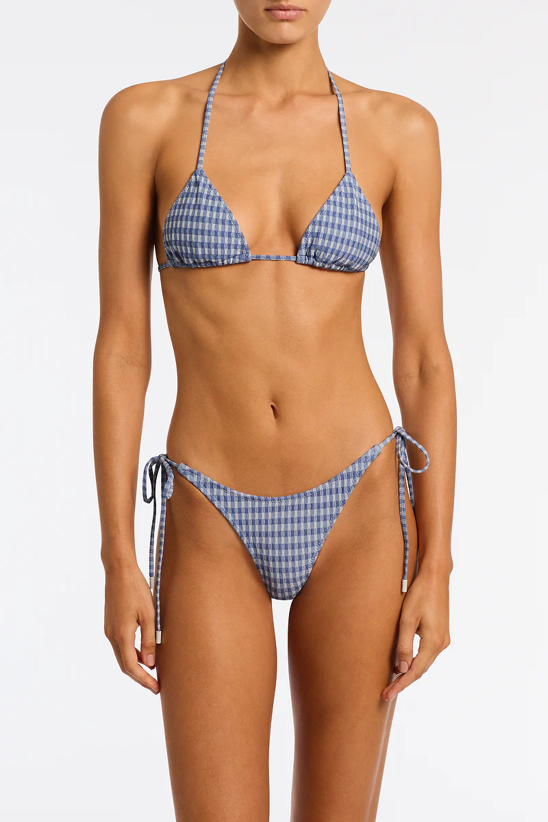 VINCA - LOKO Sparkle Triangle Bikini Set - Image 5